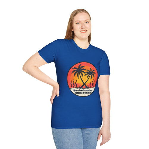 Survived Another Florida Summer Vintage Graphic T-Shirt